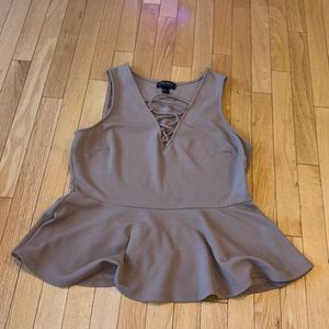 Forever 21 Peplum top